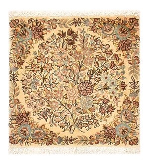 Alfombra persa - Real - 54 x 52 cm - multicolor