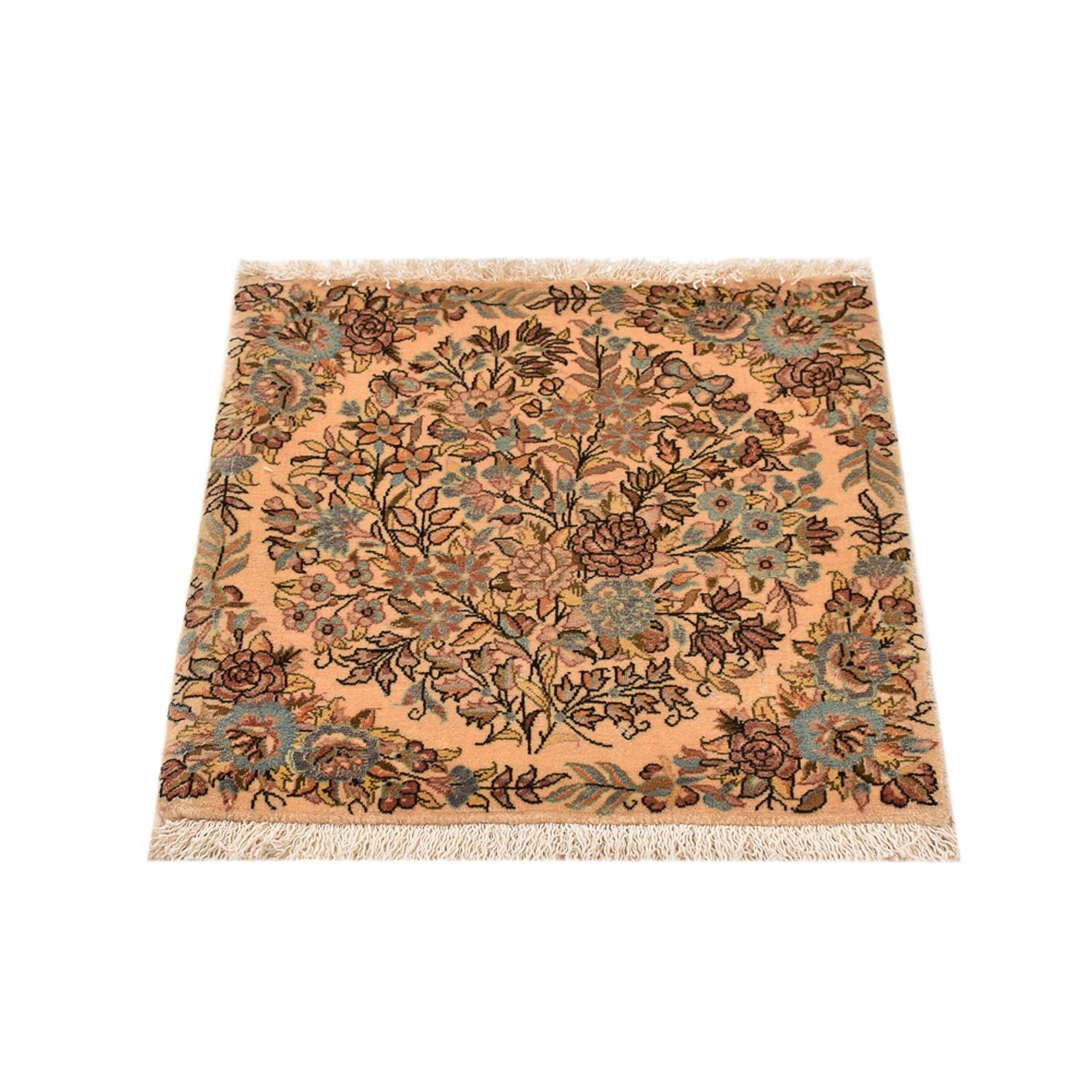 Alfombra persa - Real - 54 x 52 cm - multicolor