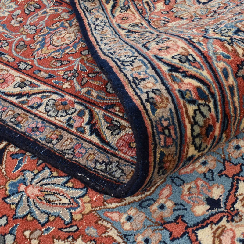 Alfombra persa - Real - 290 x 210 cm - azul oscuro