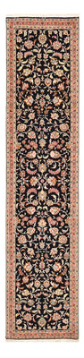 Alfombra de pasillo Alfombra Persa - Tabriz - Prima - 290 x 69 cm - azul oscuro