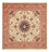 Alfombra Persa - Tabriz - Real - 276 x 254 cm - arena