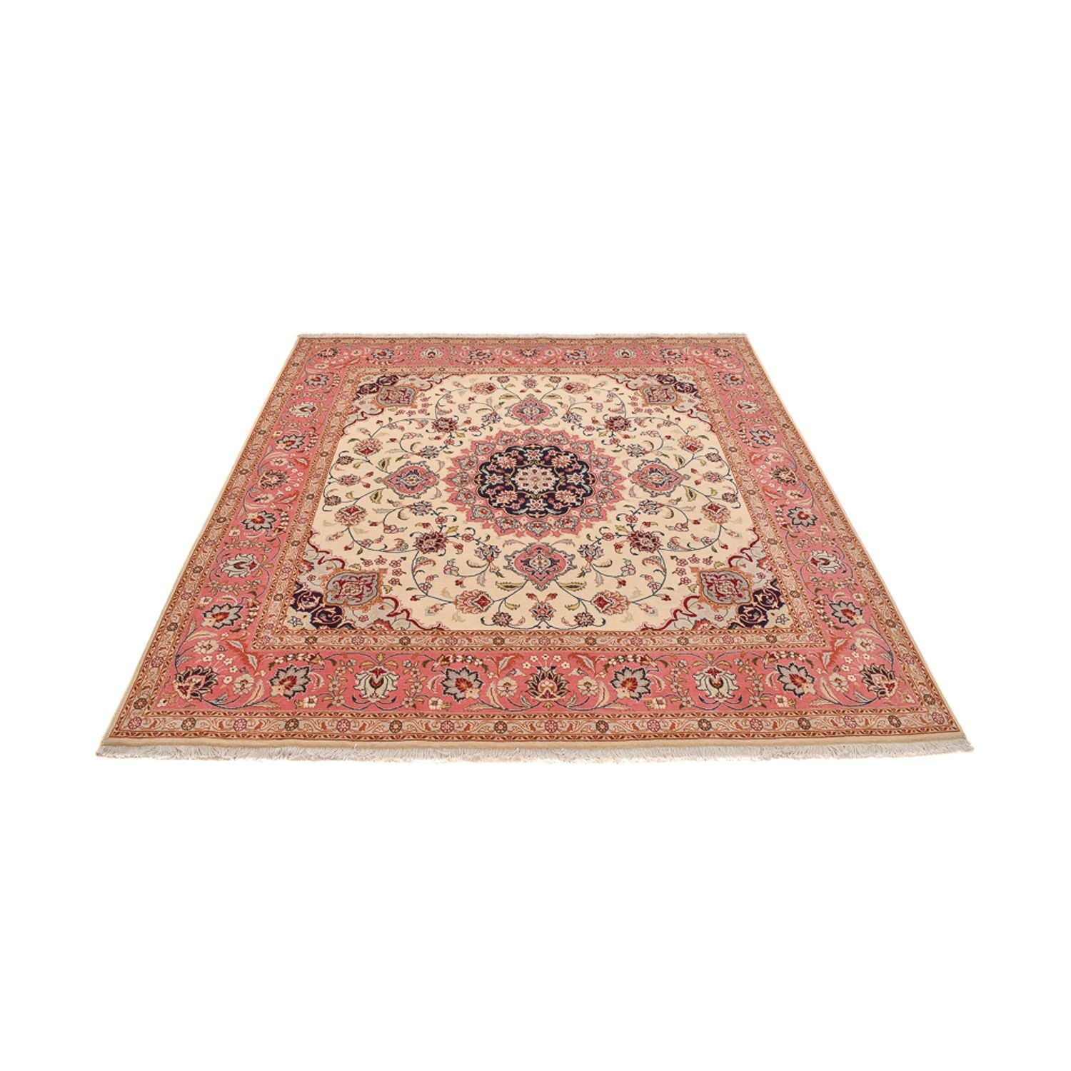 Alfombra Persa - Tabriz - Real - 276 x 254 cm - arena