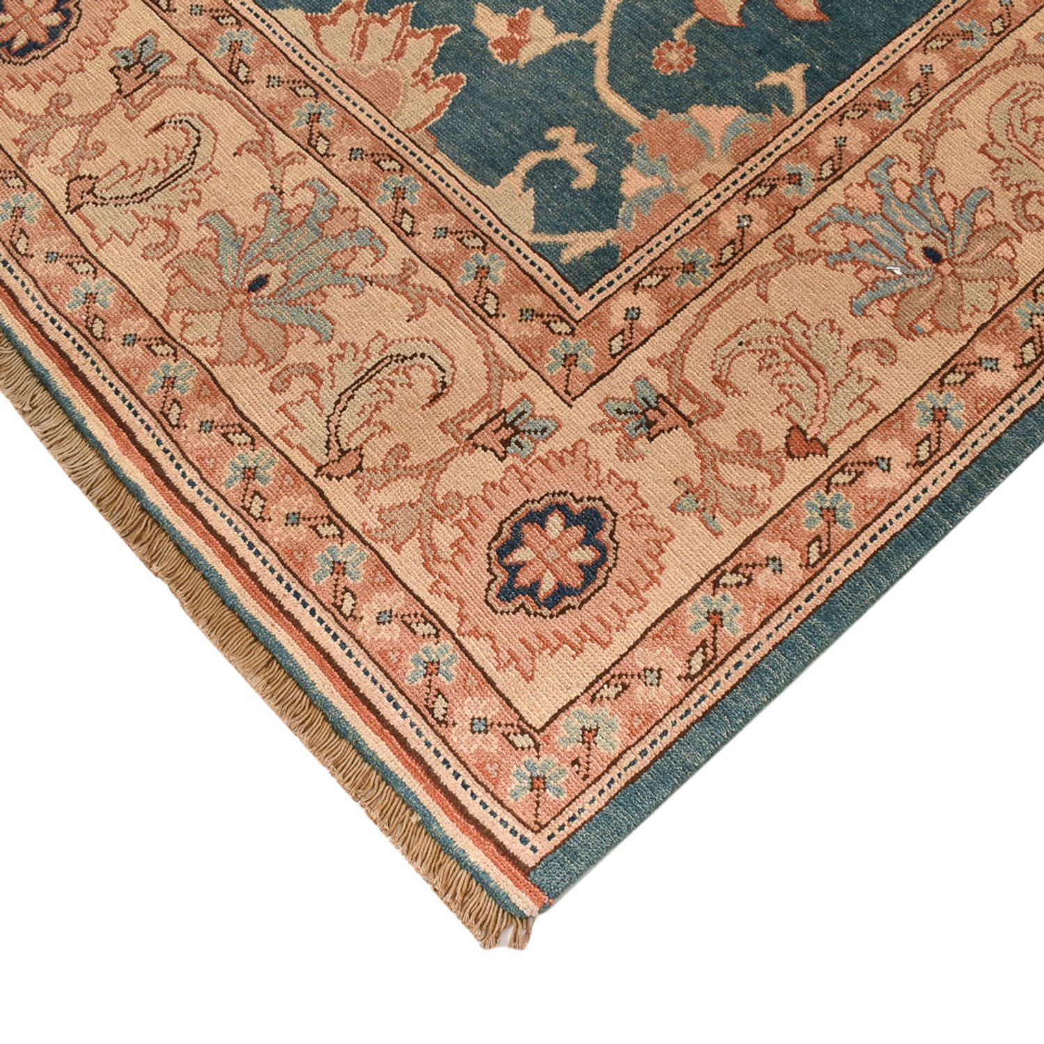 Alfombra Ziegler - 284 x 210 cm - azul claro