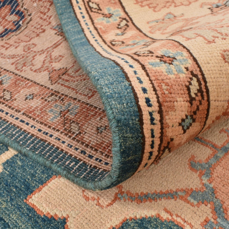 Alfombra Ziegler - 284 x 210 cm - azul claro