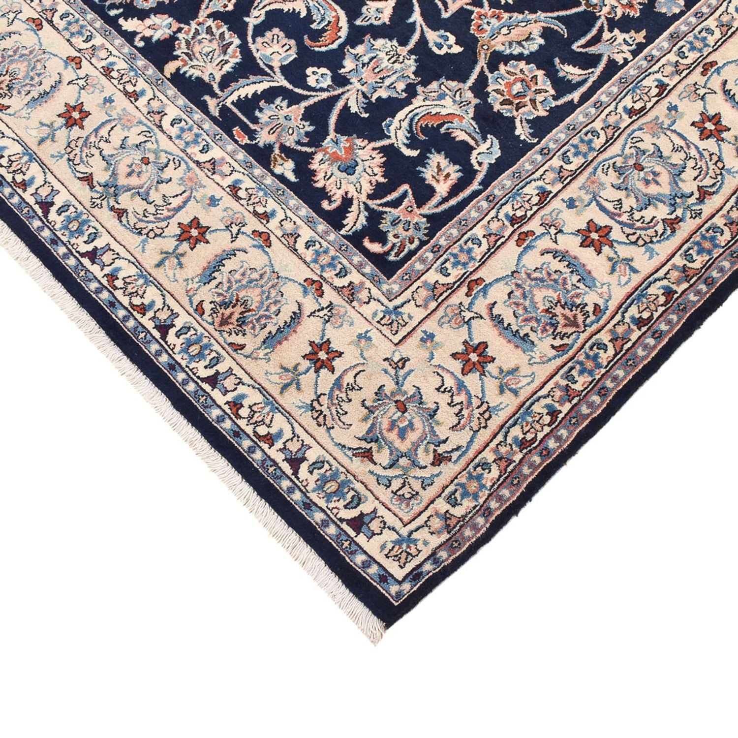 Alfombra persa - Clásica - 250 x 196 cm - azul oscuro