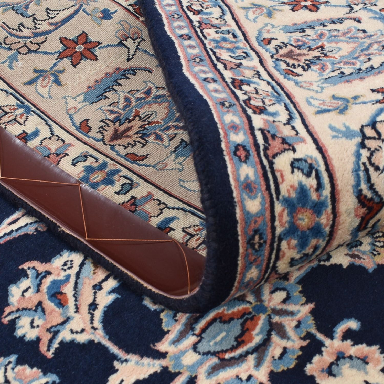 Alfombra persa - Clásica - 250 x 196 cm - azul oscuro