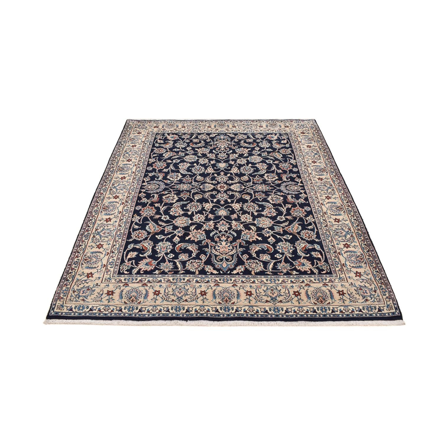 Alfombra persa - Clásica - 250 x 196 cm - azul oscuro