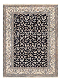 Alfombra Persa - Nain - Prima - 342 x 258 cm - azul oscuro