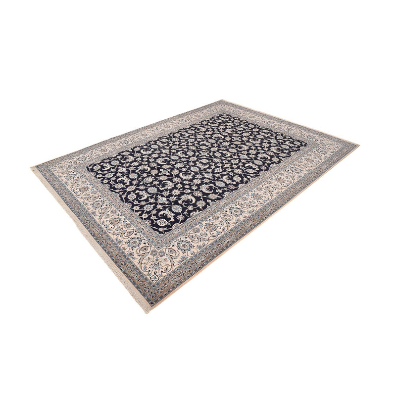 Alfombra Persa - Nain - Prima - 342 x 258 cm - azul oscuro