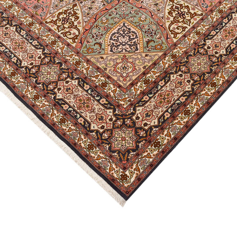 Alfombra Persa - Tabriz - Real - 263 x 252 cm - beige oscuro