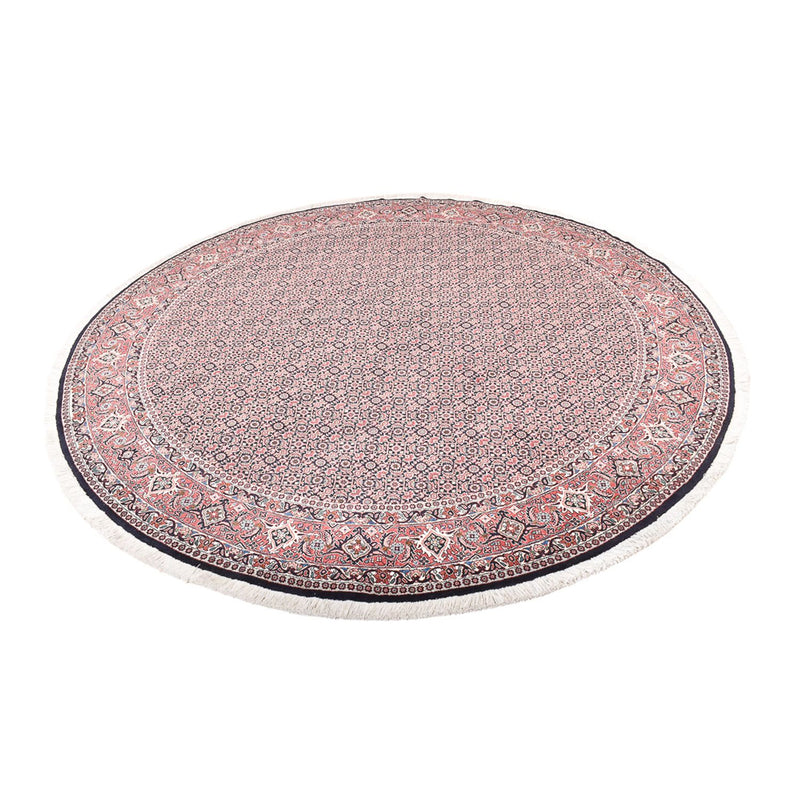Alfombra persa - Bidjar redondo  - 255 x 255 cm - óxido