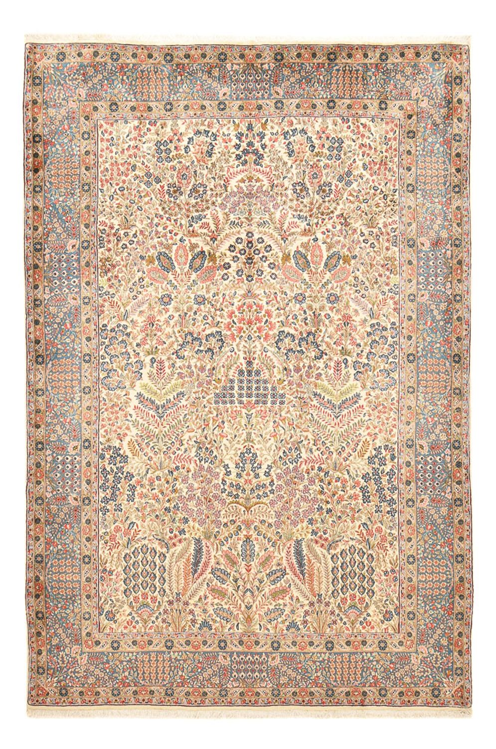 Alfombra persa - Real - 292 x 195 cm - crema