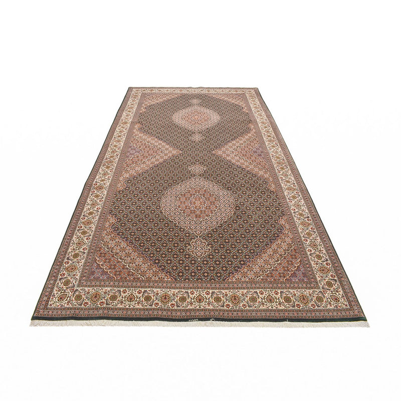Alfombra de pasillo Alfombra Persa - Tabriz - Prima - 404 x 203 cm - arena