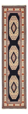 Alfombra de pasillo Alfombra Persa - Tabriz - Prima - 300 x 73 cm - azul oscuro