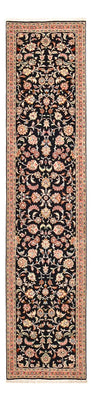Alfombra de pasillo Alfombra Persa - Tabriz - Prima - 300 x 67 cm - azul oscuro