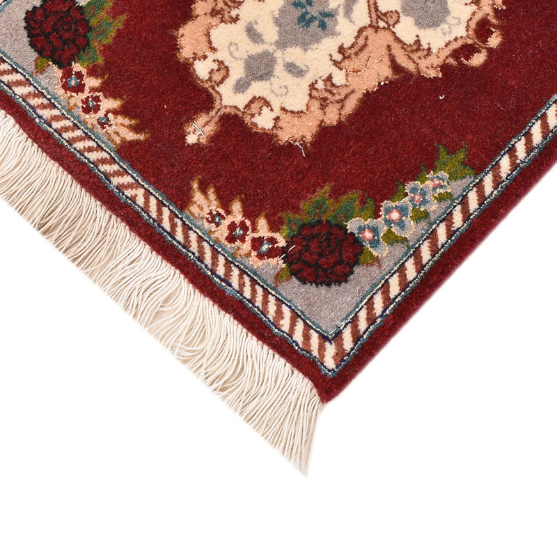 Alfombra Persa - Tabriz - Prima - 40 x 30 cm - rojo oscuro