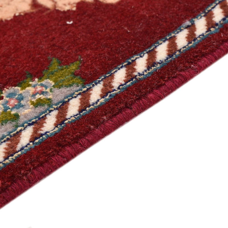 Alfombra Persa - Tabriz - Prima - 40 x 30 cm - rojo oscuro