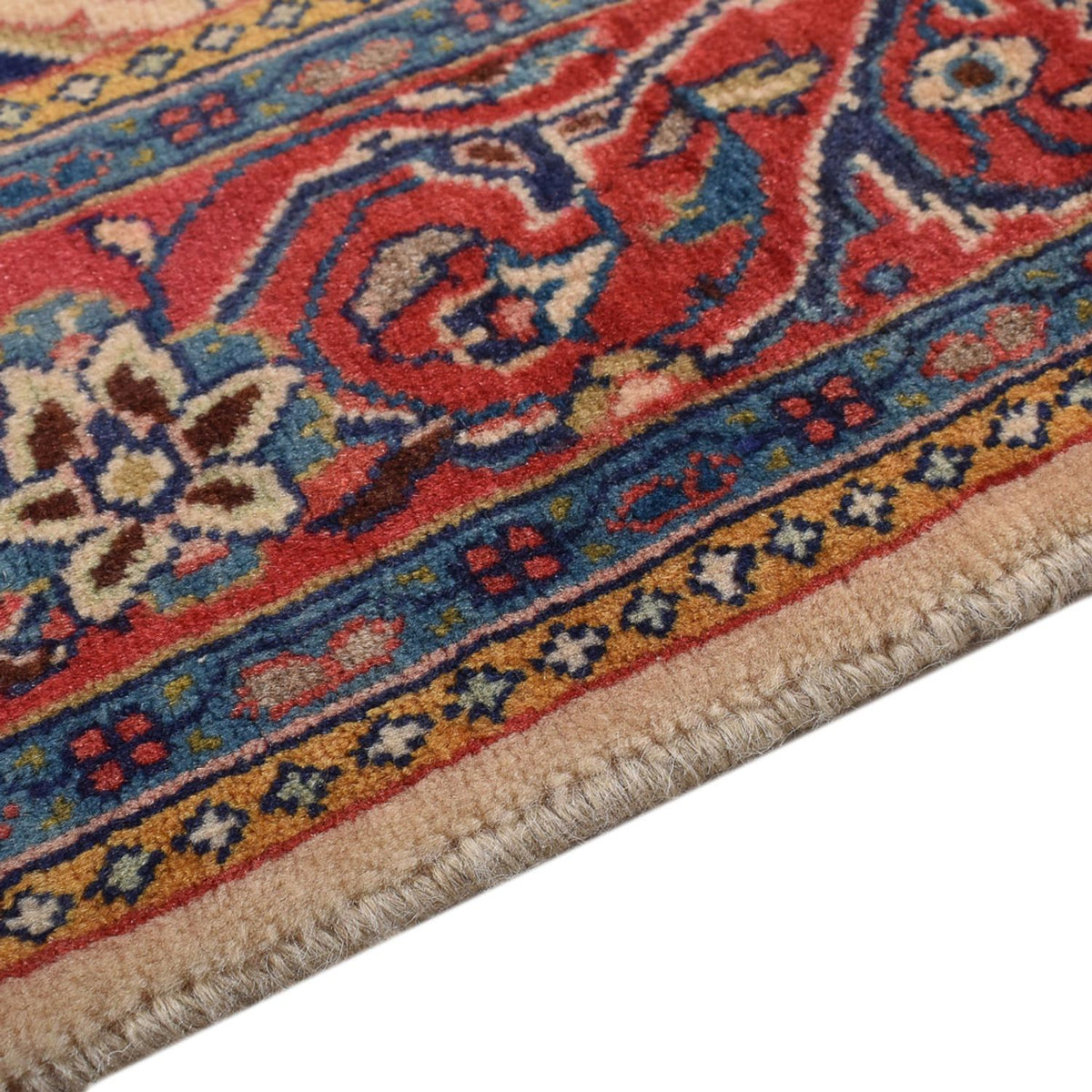 Alfombra persa - Real - 224 x 133 cm - rojo