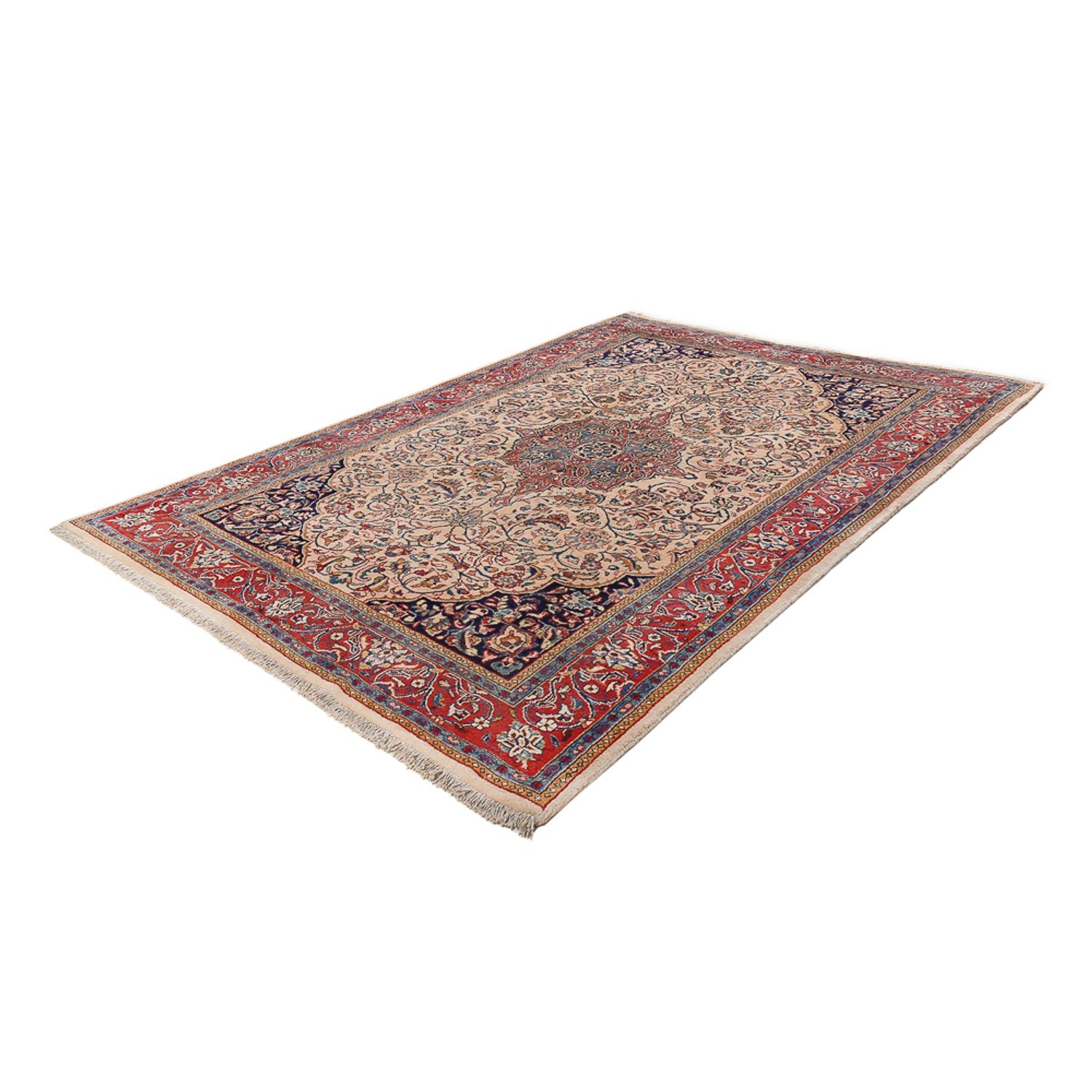 Alfombra persa - Real - 224 x 133 cm - rojo