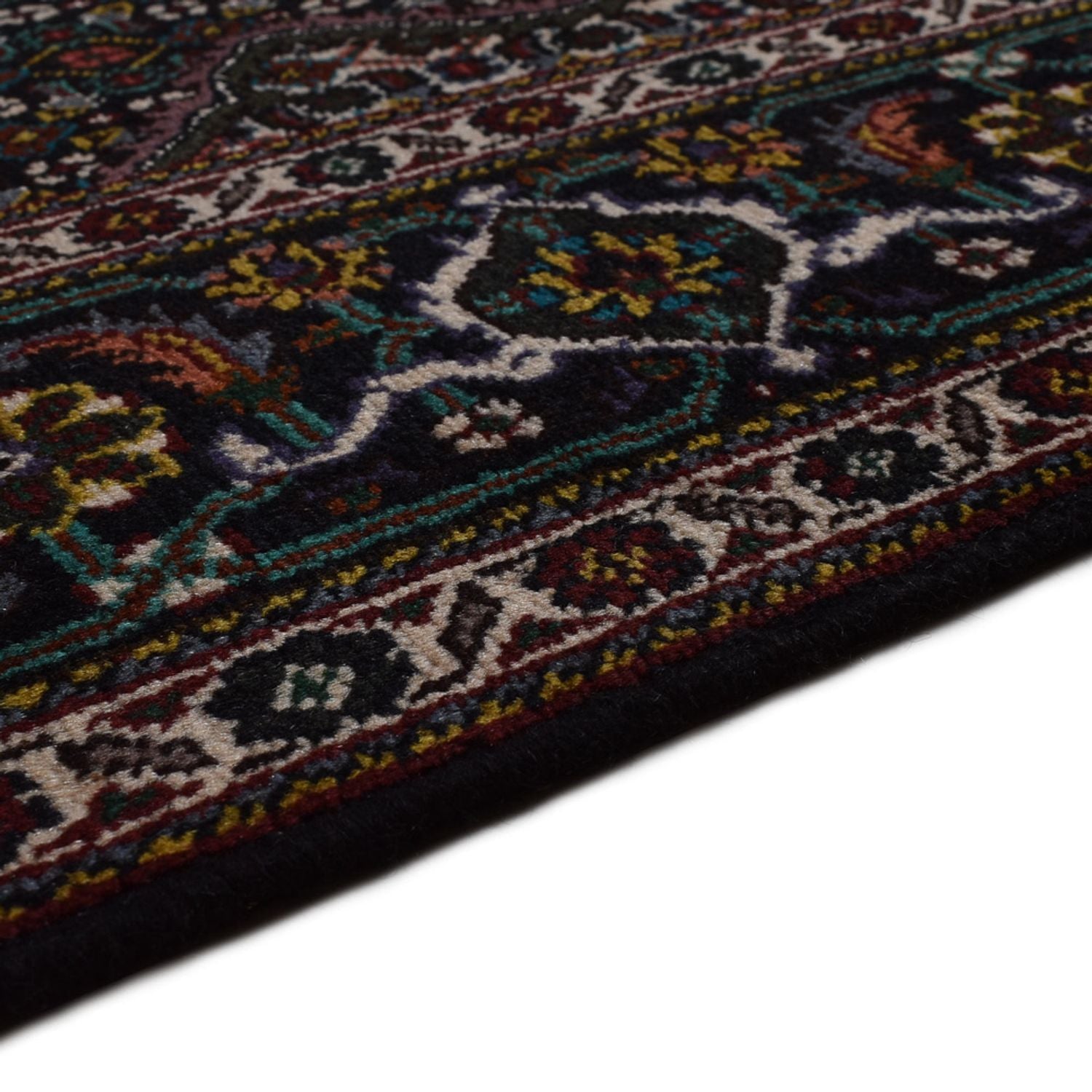 Alfombra Persa - Tabriz - Real - 208 x 150 cm - marrón oscuro