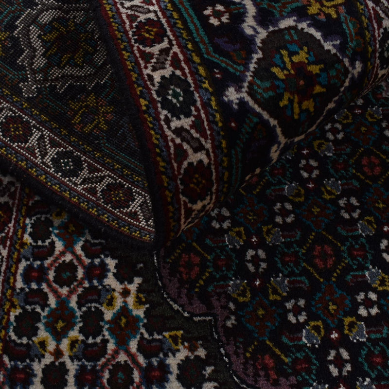 Alfombra Persa - Tabriz - Real - 208 x 150 cm - marrón oscuro