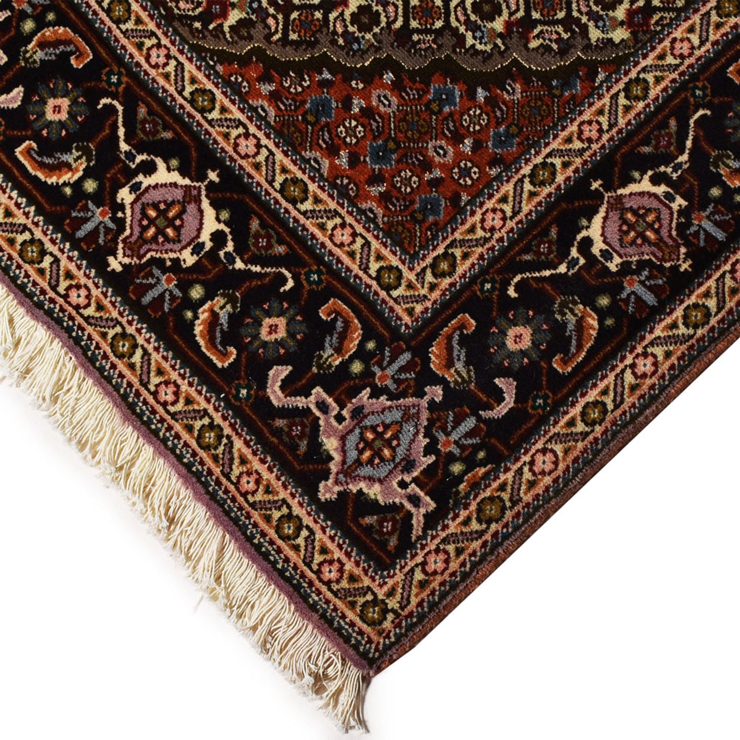 Alfombra Persa - Tabriz - Real - 197 x 156 cm - rojo claro