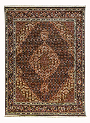 Alfombra Persa - Tabriz - Real - 202 x 152 cm - marrón