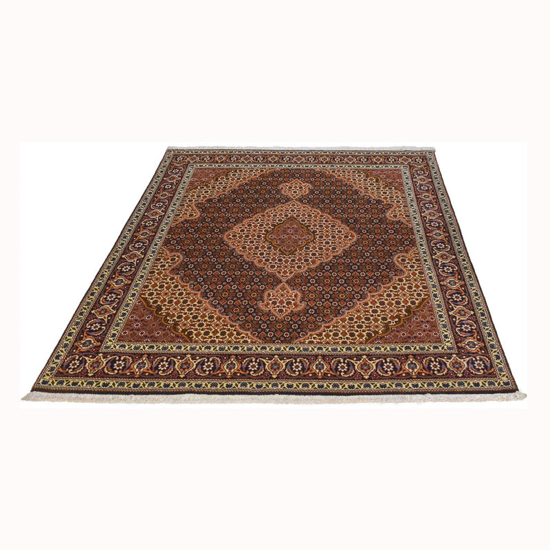 Alfombra Persa - Tabriz - Real - 202 x 152 cm - marrón