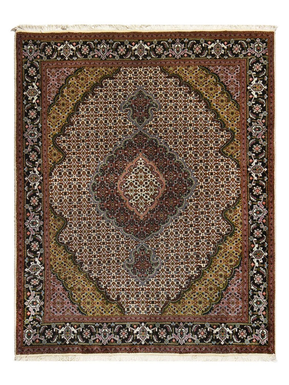 Alfombra Persa - Tabriz - Real - 196 x 155 cm - multicolor