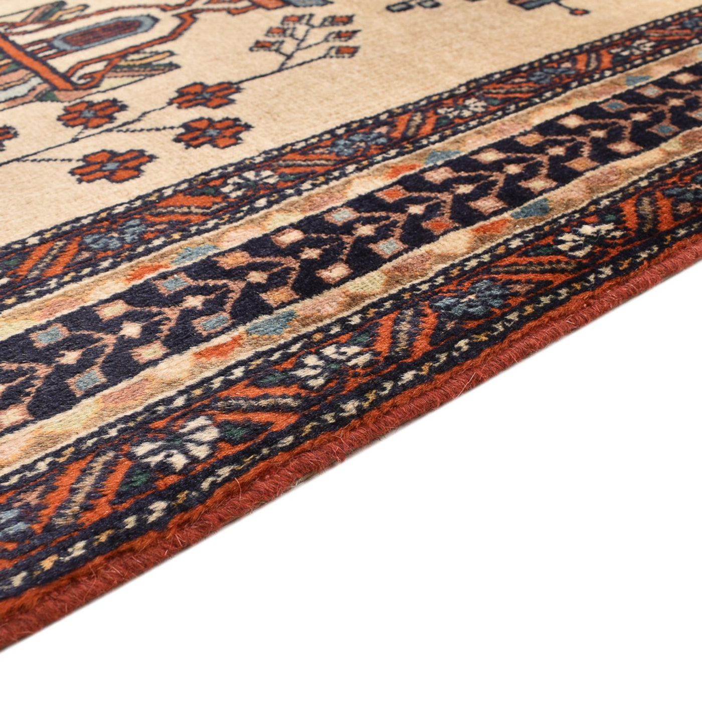 Afshar Sirjan Alfombra 230x195cm - Alfombra persa