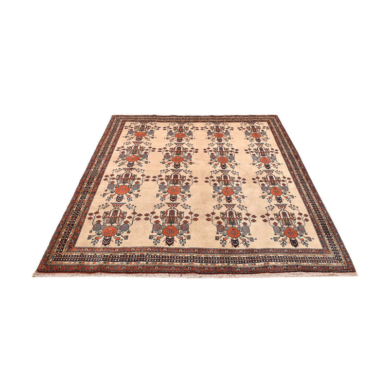 Alfombra persa - Nómada - 230 x 195 cm - beige