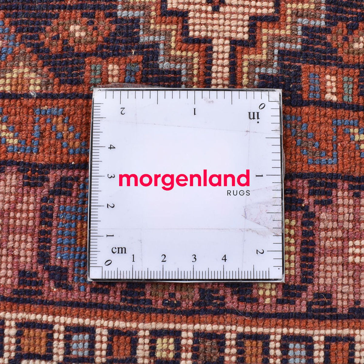 Alfombra persa - Nómada - 241 x 180 cm - rojo claro