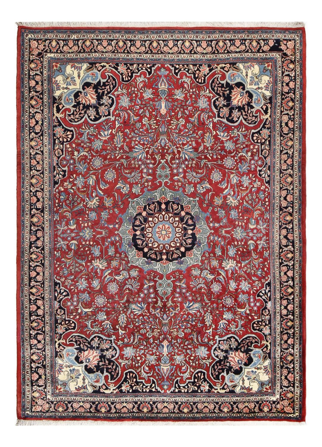 Alfombra persa - Bidjar - 295 x 220 cm - rojo
