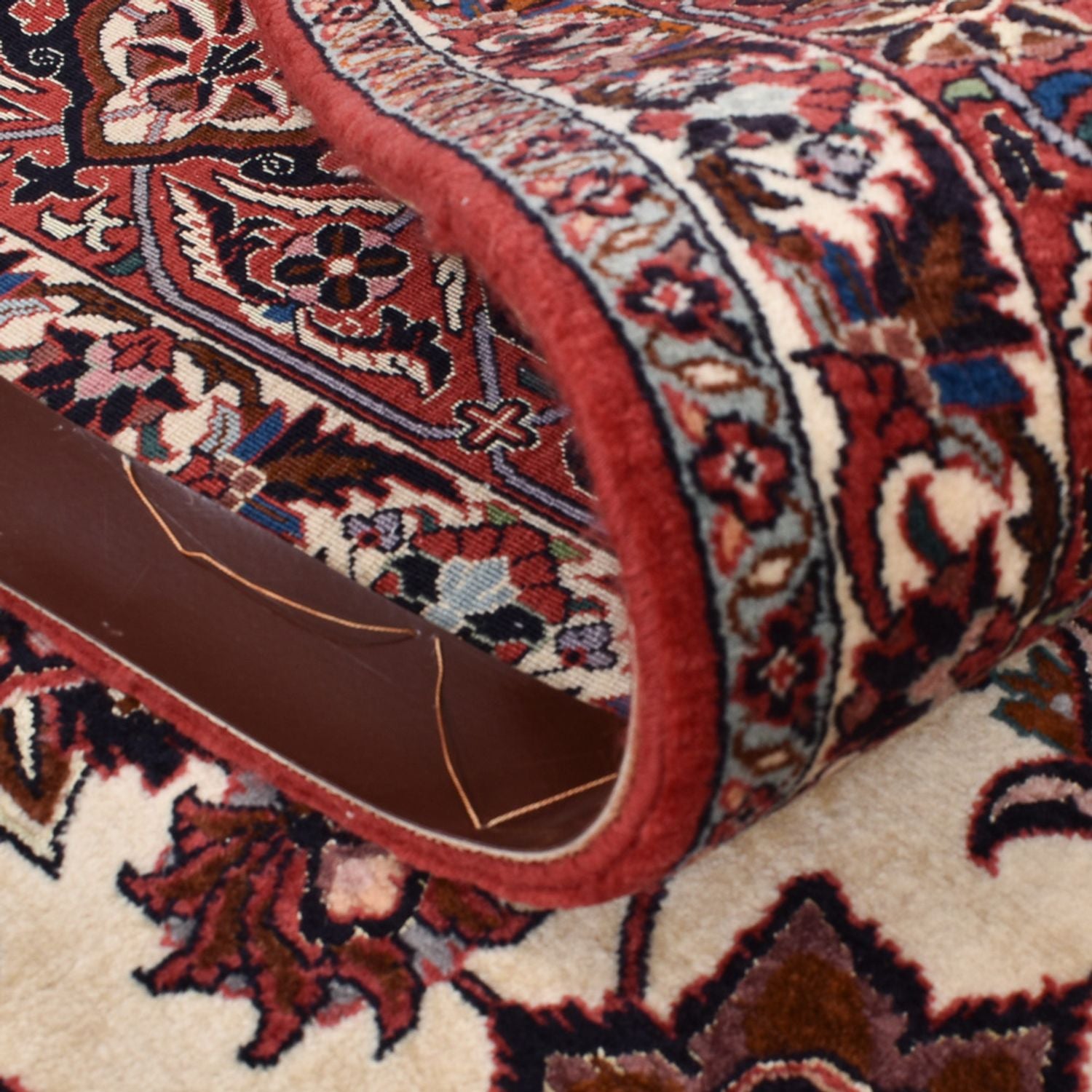 Alfombra persa - Bidjar cuadrado  - 255 x 241 cm - óxido