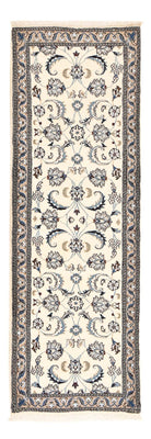 Alfombra de pasillo Alfombra Persa - Nain - Real - 185 x 61 cm - crema