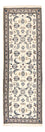 Alfombra de pasillo Alfombra Persa - Nain - Real - 188 x 60 cm - crema