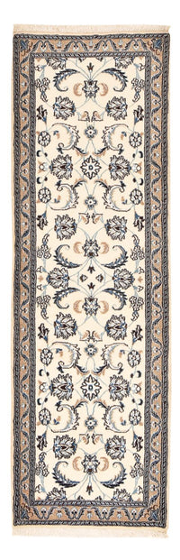 Alfombra de pasillo Alfombra Persa - Nain - Real - 202 x 63 cm - crema – product image
