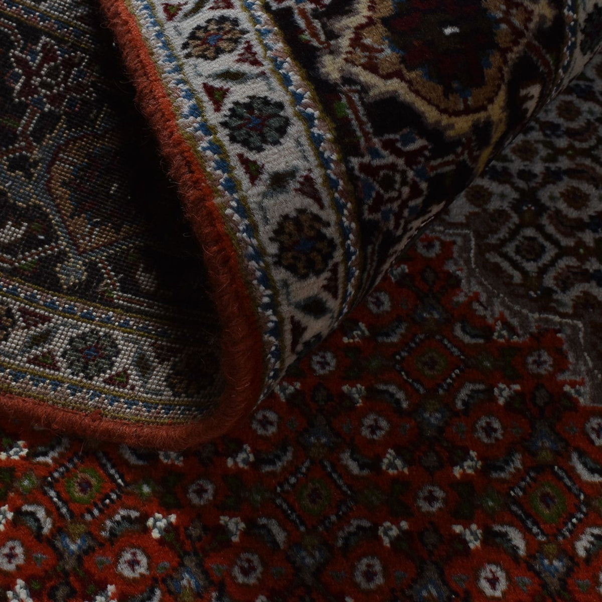 Alfombra Persa - Tabriz - Real - 205 x 153 cm - rojo