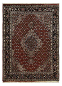 Alfombra Persa - Tabriz - Real - 200 x 150 cm - rojo oscuro