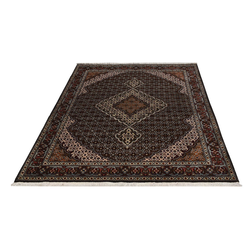 Alfombra Persa - Tabriz - Real - 207 x 154 cm - antracita