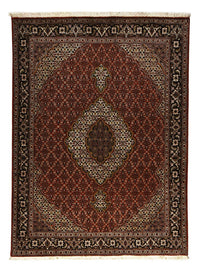 Alfombra Persa - Tabriz - Real - 204 x 150 cm - rojo oscuro