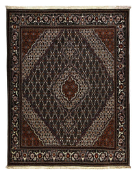 Alfombra Persa - Tabriz - Real - 206 x 158 cm - antracita