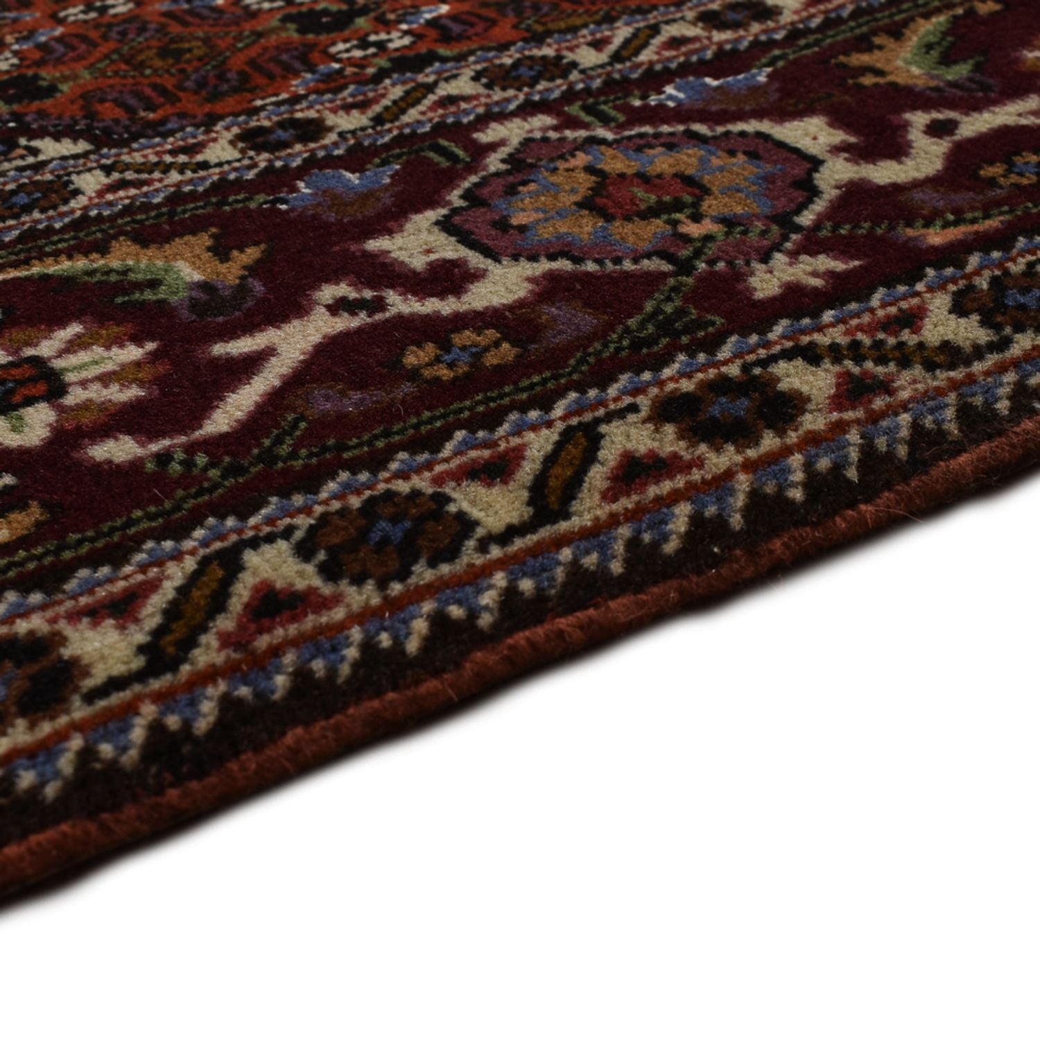 Alfombra Persa - Tabriz - Real - 200 x 155 cm - rojo oscuro