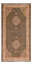 Alfombra de pasillo Alfombra Persa - Tabriz - Real - 404 x 200 cm - arena