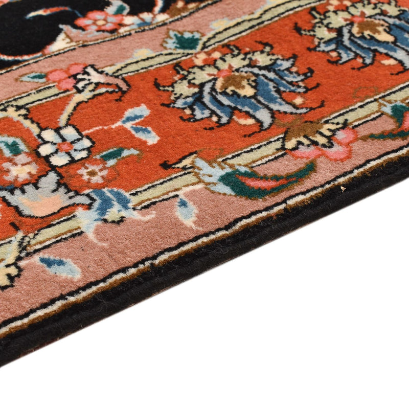 Alfombra Persa - Tabriz - Real - 150 x 102 cm - azul oscuro