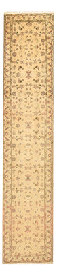 Alfombra de pasillo Alfombra Persa - Tabriz - Real - 376 x 80 cm - oro