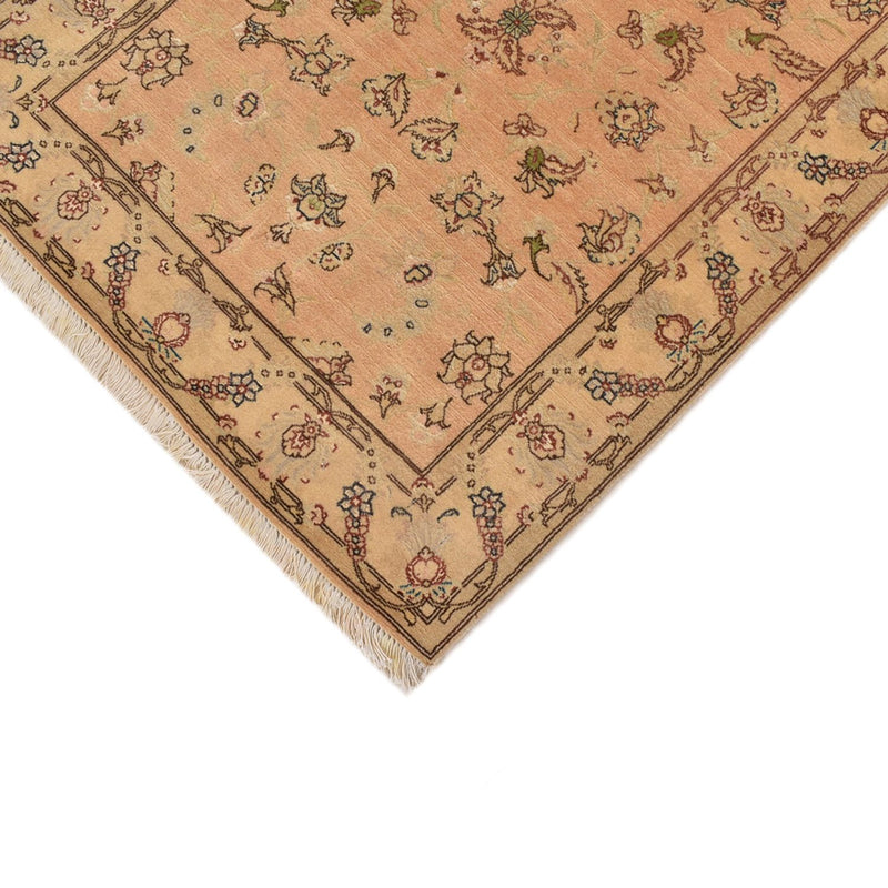 Alfombra de pasillo Alfombra Persa - Tabriz - Real - 376 x 80 cm - oro