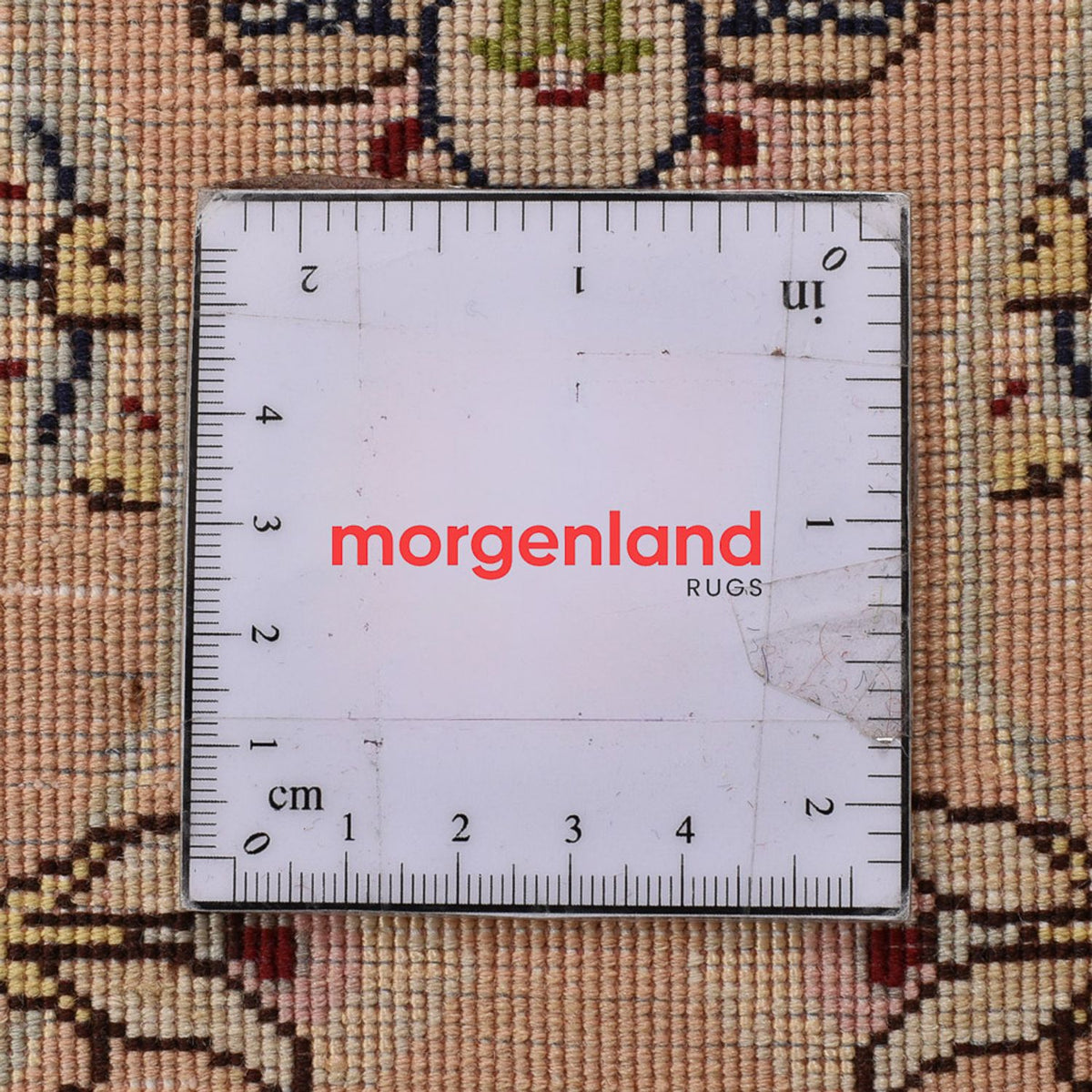 Alfombra de pasillo Alfombra Persa - Tabriz - Real - 376 x 80 cm - oro