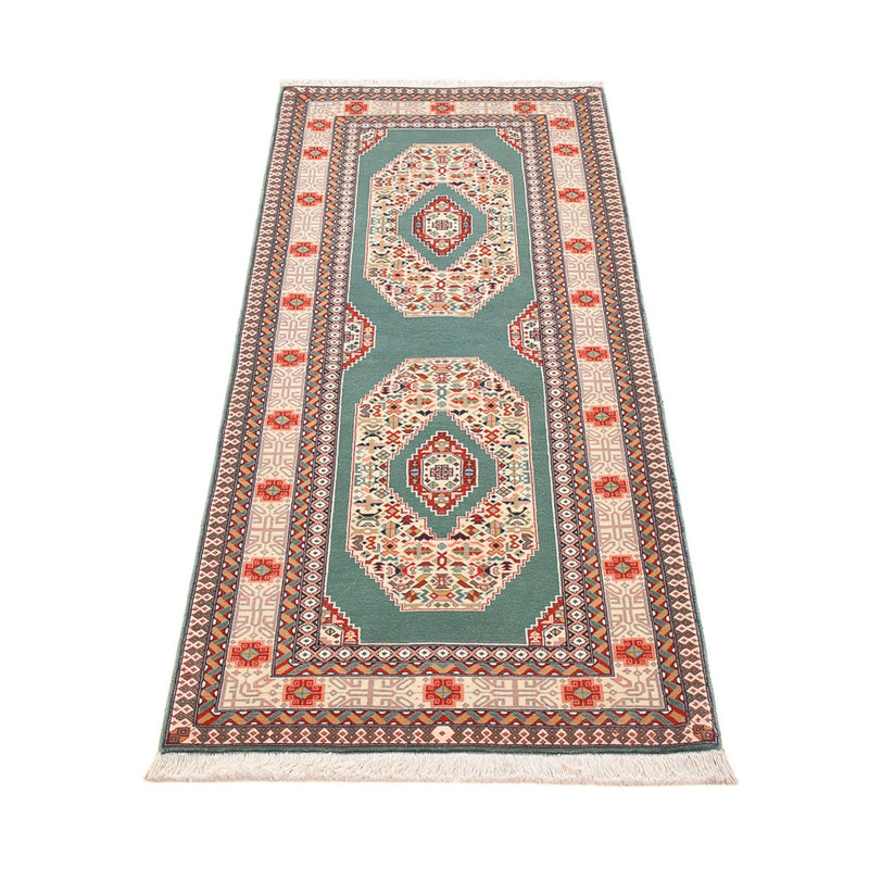 Alfombra de pasillo Alfombra Persa - Tabriz - Real - 192 x 70 cm - multicolor
