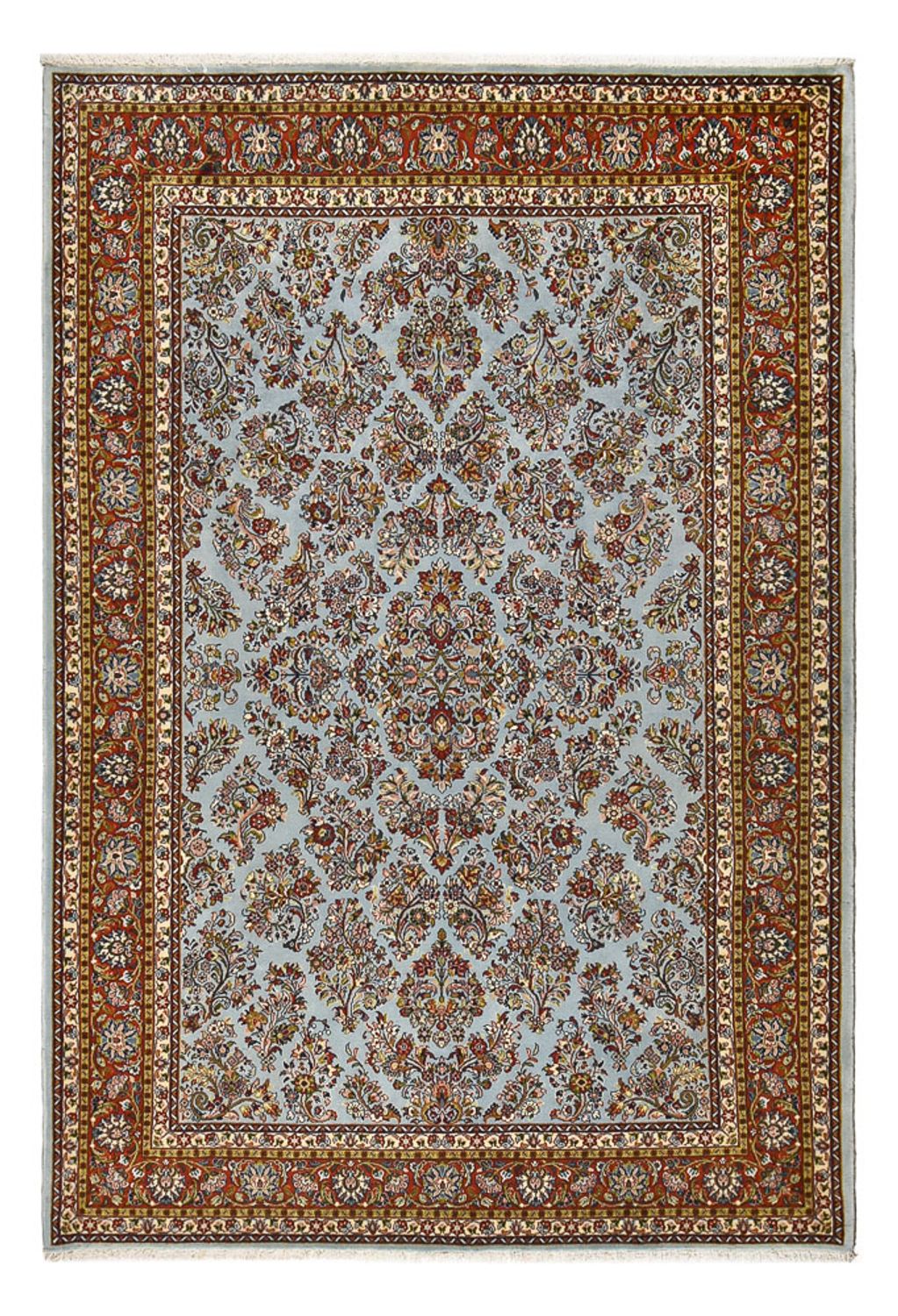 Alfombra persa - Clásica - 300 x 205 cm - azul claro